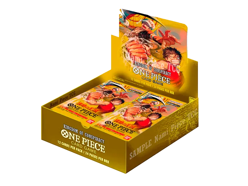 Cuarta Expansión de One Piece Card Game - Kingdom of Conspiracy