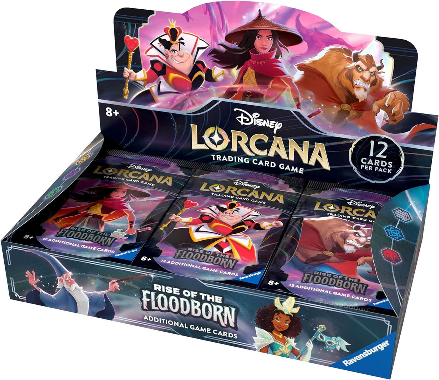 Disney Lorcana: Rise of The Floodborn TCG Booster Pack Display