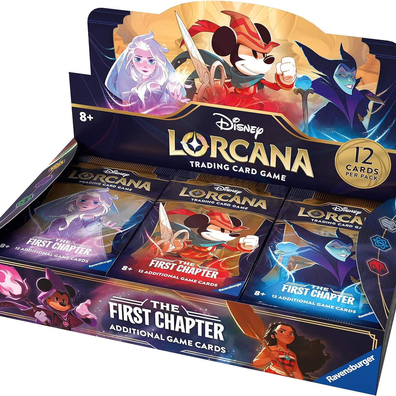 Disney Lorcana: The First Chapter TCG Booster Pack Display