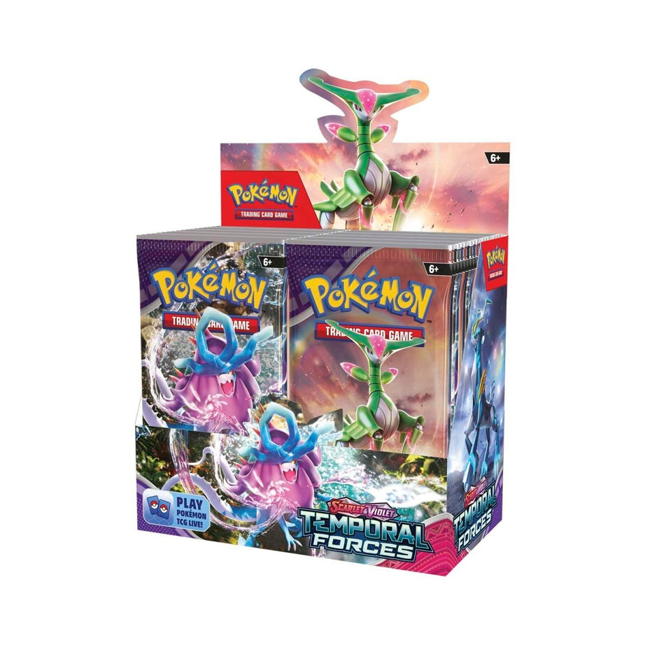 Pokémon TCG: Scarlet & Violet-Temporal Forces Booster Display Box (36 Booster Packs)